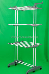 35M נירוסטה כבד החובה צינור מתקפל בד מגבת תליית ייבוש מדף - Product Image 3