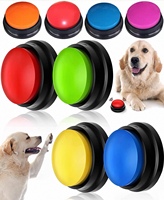Bouton d'enregistrement ABS pour l'entraînement des chiens et des chats, enregistrement et lecture de 30 secondes, bouton d'interaction vocale pour animaux de compagnie