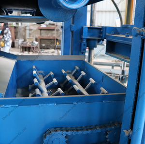 Hochgeschwindigkeits-Blockform maschinen Ziegel herstellungs maschine für Urban isierungs projekte - Product Image 6