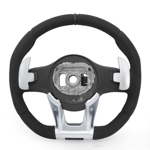 Volante de gamuza personalizado por el fabricante para <span class=keywords><strong>Mercedes</strong></span>-<span class=keywords><strong>Benz</strong></span> W177 <span class=keywords><strong>AMG</strong></span> E63 W212 W221 W166 X253 - Product Image 6