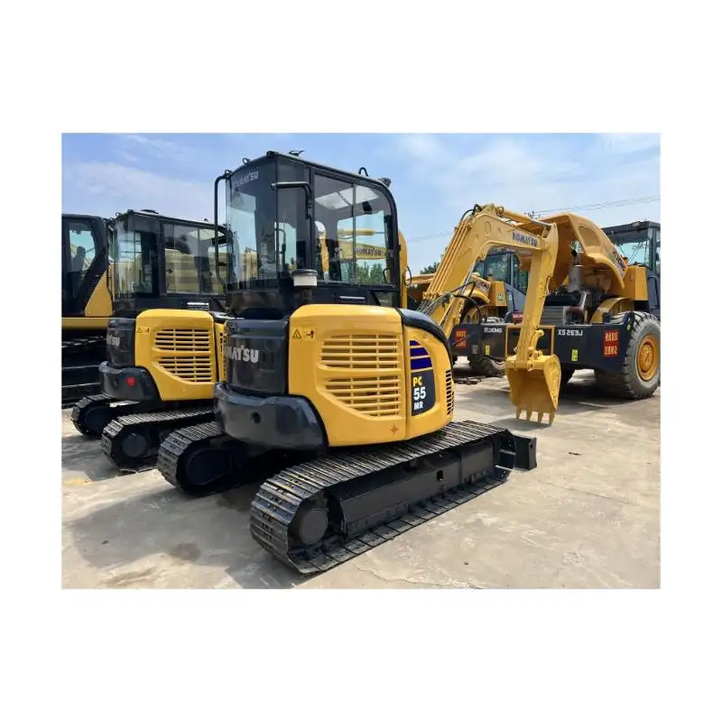 The best Komatsu 55 excavator, global hot sales, comparable to new machines, low prices