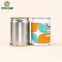 Boîte en fer blanc mini de 100 ml personnalisée, imprimée sur mesure, qualité alimentaire, vide, pour emballage de vin, fabrication directe usine