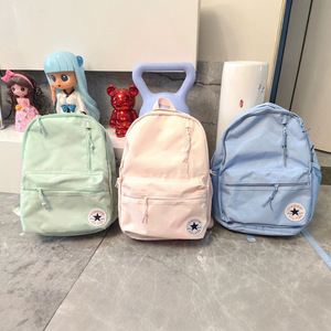 Sac à dos étudiant Converse 18 pouces de couleur unie avec poche zippée pour un usage quotidien - Product Image 2