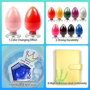 Lụa màn hình cảm thấy màu sắc thay đổi bột đáp ứng các nhiệt độ phai màu nhiệt độ-nhạy cảm màu Đỏ 27 màu sắc thay đổi sắc tố - Product Image 6