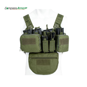 Arnés táctico multifuncional de liberación rápida con sistema MOLLE para entrenamiento de CS en exteriores. - Product Image 5