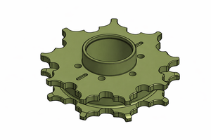 Piñones de Cadena de Transmisión Industrial de Primera Calidad, Varios Tamaños y Diseños Personalizados, Serie Estándar para Transportadores Automáticos - Product Image 4