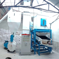 Machine à granulés d'aliments pour animaux de ferme avicole 300k, moulin à granulés à matrice annulaire, capacité de 3-5 tonnes par heure pour usine d'aliments.