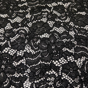 YY Kain Renda Putih Berkualitas Tinggi 60% Katun 40% Nilon dengan Motif Bunga untuk Pakaian Wanita & Gaun Pesta - Product Image 4