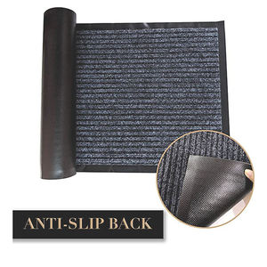 Easy Clean Tapis de sol en tissu polyester résistant à la poussière et à l'absorption d'eau Tapis de porte sur mesure pour augmenter la friction - Product Image 6