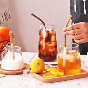 420ml 480ml dung tích lớn chịu nhiệt hộ gia đình ly rõ ràng cao Borosilicate nước trái cây cà phê ly thủy tinh - Product Image 5