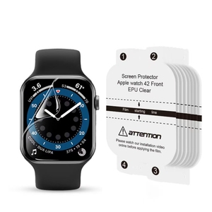 ฟิล์มกันรอยหน้าจอแบบใสสำหรับ Apple Watch Series 11/12 Ultra 42/44/49 มม. คุณภาพสูง ป้องกันรอยขีดข่วน ผลิตจำนวนมากตามสั่ง - Product Image 1