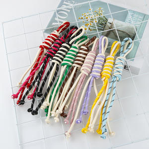 Ins Style Trendy Color-Block Design Nylon Dragonne Original Tissé à la main Accessoire de mode Sac Pendentif - Product Image 1