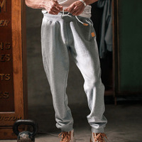 Pantalon de survêtement décontracté pour homme, léger, taille mi-haute, doux, respirant, avec cordon élastique, idéal pour le sport, la gym et le quotidien