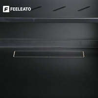 Armoire de serveur réseau verrouillable 32U avec panneaux latéraux et roulettes pour châssis d'ordinateur 19 pouces en acier SPCC en stock