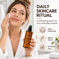 Tonique facial à l'acide salicylique, contrôle de l'acné, affinement des pores, exfoliant liquide, formule personnalisée, marque privée, fabrication OEM ODM