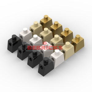 BEBRICKS Série de pièces de construction 973 Mini-figurine Torse Simple, pièces de briques de construction colorées pour enfants, ensemble de blocs de construction MOC Creator - Product Image 2
