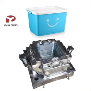 Injection Molding Mold Huangyan Injection Square Milk Crate Mould And Vegetable Crates Molds