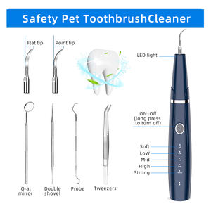 5-Mode ultrasuoni Pet elettrico interdentale <span class=keywords><strong>Scaler</strong></span> domestico per animali domestici denti tartaro di calcolo della placca di rimozione Multi-Purpose igiene orale - Product Image 6