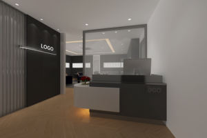 יוקרה מודרנית יוקרה כבדה הוביל אור תצוגה מתלה מדף צף מראה מדף צף מראה מדף צף גב עשוי זכוכית מתכת Mdf - Product Image 5