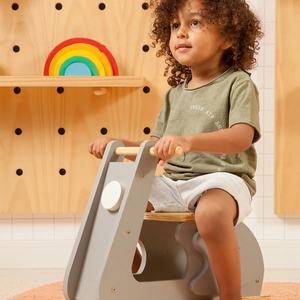 Voiture en <span class=keywords><strong>bois</strong></span> de style <span class=keywords><strong>moto</strong></span>, vélo d'équilibre pour enfants, voiture en <span class=keywords><strong>bois</strong></span> pour l'apprentissage précoce et la conduite adaptée aux enfants - Product Image 2