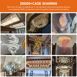 <span class=keywords><strong>Lampadario</strong></span> <span class=keywords><strong>LED</strong></span> di Lusso Personalizzato OEM/ODM per Decorazione Interna, Hall di Hotel, Sale Banchetti, Grande <span class=keywords><strong>Quadrato</strong></span> o Rotondo - Product Image 6