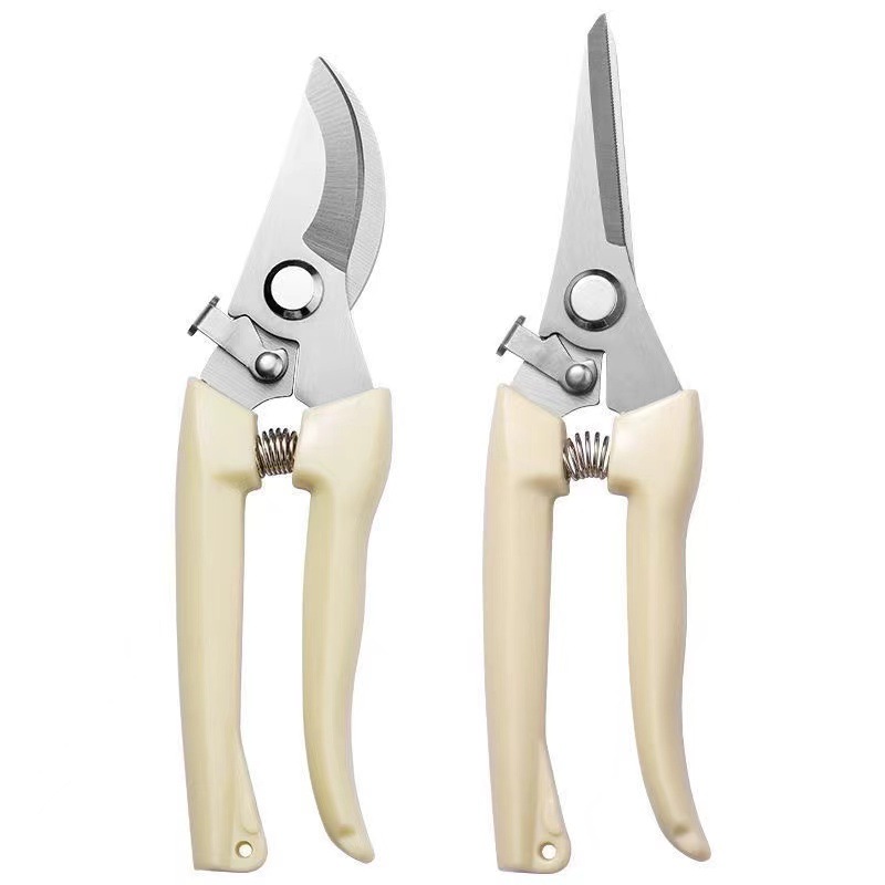 New Product Stainless Steel Pruning Shears Garden Flower Garden Fruit Tree Pruning Scissors