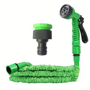 Carrete de manguera de jardín de caucho de alta resistencia, retráctil, ligero y flexible, de 50 y 100 pies de longitud, con diámetro de 3/4'' - Product Image 5