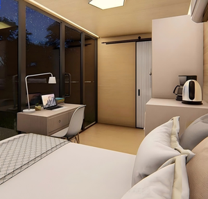 YAOQING Maison personnalisée, Bungalow préfabriqué pour jardin, Mini-maison, Cabine de bureau modulaire, Maison conteneur pour <span class=keywords><strong>location</strong></span> et logement en <span class=keywords><strong>studio</strong></span> - Product Image 3