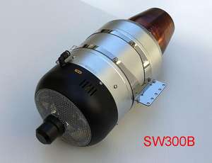 SWIWIN SW300Pro 최대 추력 30KG 브러시리스 터빈 엔진 제트 터보 제트 브러시리스 대형 항공기 세발 자전거 고정 날개 무거운 - Product Image 2