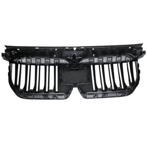Griglia Anteriore Sostitutiva per Auto, Stile Doppia Linea Nero Lucido, per Paraurti <span class=keywords><strong>BMW</strong></span> <span class=keywords><strong>X1</strong></span> U11 - Product Image 2