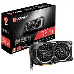 Carte graphique d'occasion Radeon 5700 MECH 8 Go avec 8 Go de mémoire GDDR6 256 bits, prise en charge de la technologie MULTI-GPU, AMD RX 5700 XT MECH 8 Go Radeo - Product Image 1