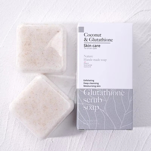 Sapone Esfoliante al Glutatione Bestseller Sapone Sbiancante Artigianale Sapone in Barra al Cocco e Glutatione Sapone all'Olio di Cocco per Viso e Corpo - Product Image 5
