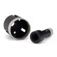 Ensemble de forets diamantés pour perceuse à percussion, accessoires pour outils électriques, pour sols en béton, granit et céramique