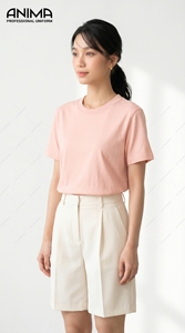 T-shirt personnalisé en gros, t-shirt de haute qualité avec logo personnalisé, 240 g/m², coton, t-shirts pour femmes, taille S-3XL - Product Image 3