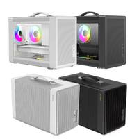 Boîtier de PC de jeu Gamer-X OEM MicroATX Mid Tower, panneau latéral en acier, fenêtre, ports USB3.0/HDAUDIO/Type-C, vente en gros personnalisée