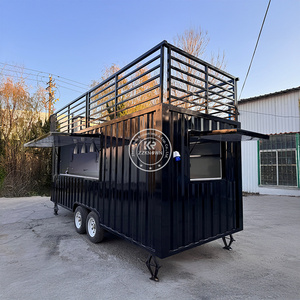 Tùy chỉnh 5.5m <span class=keywords><strong>container</strong></span> bar sân thượng sử dụng bia cà phê thực phẩm kiốt nhà bếp nhà di động nhà để bán - Product Image 5