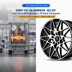 <span class=keywords><strong>Jantes</strong></span> en aluminium forgé à cinq branches personnalisées KS, 19 <span class=keywords><strong>pouces</strong></span>, monobloc, pour <span class=keywords><strong>BMW</strong></span> Série <span class=keywords><strong>3</strong></span> F30, Série 4 F32, modification sportive - Product Image 2