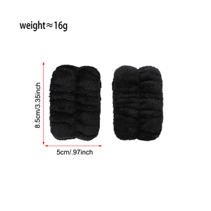 Set di Fasce per <span class=keywords><strong>Capelli</strong></span> Intrecciate con Spugna Morbida e Cinturini <span class=keywords><strong>da</strong></span> Polso, Stile Europeo-Americano con Design Geometrico per la Cura Quotidiana di Donne e Ragazze - Product Image 6