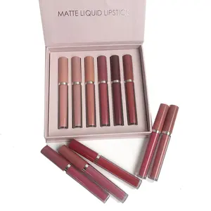 Kit de tubes de chocolat brillant et longue durée, accessoires de maquillage personnalisés, vente en gros, 2022