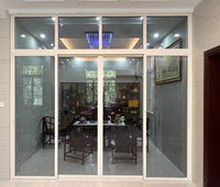 Fenêtres à battants modernes en aluminium certifiées, avec persiennes, ignifuges, isolantes thermiquement, verre Low-E, conformes à la norme Energy Star, pour usage résidentiel