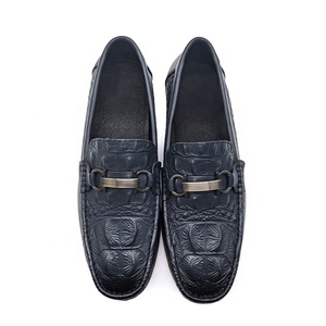 Vente en gros d'usine Mode Professionnel Bleu Noir Classique <span class=keywords><strong>Luxe</strong></span> Marque de renom Haute qualité Cuir <span class=keywords><strong>italien</strong></span> pur Haute tige Hiver <span class=keywords><strong>Homme</strong></span> - Product Image 2