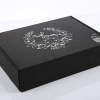 Individuell Bedruckte Kraftpapier-Wellpappe Rosa Versandbox für Kleidung Kundenspezifische Marken-Versandkartons