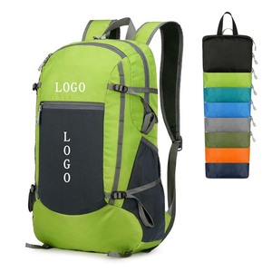 Mochila Plegable Impermeable Personalizada con Logotipo, MOQ Bajo, Ultraligera, para Deportes al Aire Libre, Viajes - Product Image 5