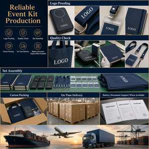 Kit de Regalo de Tecnología para Viajes, Batería Externa Personalizada, Porta Pasaportes RFID, Organizador de Cables, Etiqueta para Equipaje, para San Valentín, Año Nuevo, VIP - Product Image 4
