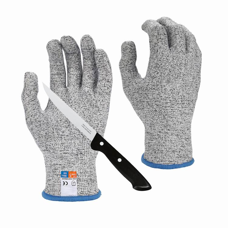 Yulan CR102 анти-хрустальное кольцо 5 HPPE стойкость к порезам перчатки