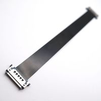 Werkseitig mit zwei Anschlüssen und Haken Goldplattierung41/51-polig 0,5mm FFC/FPC-LVDS-Flach kabel für Bildschirm OEM ODM Accept 41/51 Pin