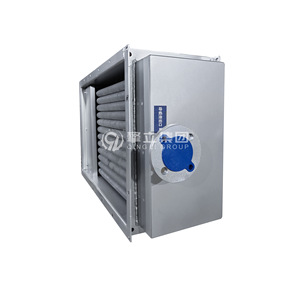 Intercambiador de calor de tubos aletados de acero inoxidable para sistema de calentamiento de agua con bomba de calor de fuente de aire - Product Image 3