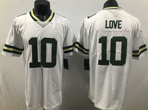 Numéro et nom personnalisés des Green Bay Packers # <span class=keywords><strong>Maillot</strong></span> <span class=keywords><strong>de</strong></span> football américain cousu pour hommes et femmes, uniforme <span class=keywords><strong>de</strong></span> supporter, vente en gros, respirant, tailles S-XXXL - Product Image 4