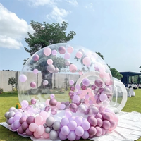 Ballon coloré de qualité marchande enfants fête d'anniversaire tente dôme à bulles maison gonflable pour les affaires d'événements de fête