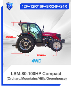 <span class=keywords><strong>Tracteur</strong></span> agricole Lansu 70 CV à 4 roues - Product Image 5